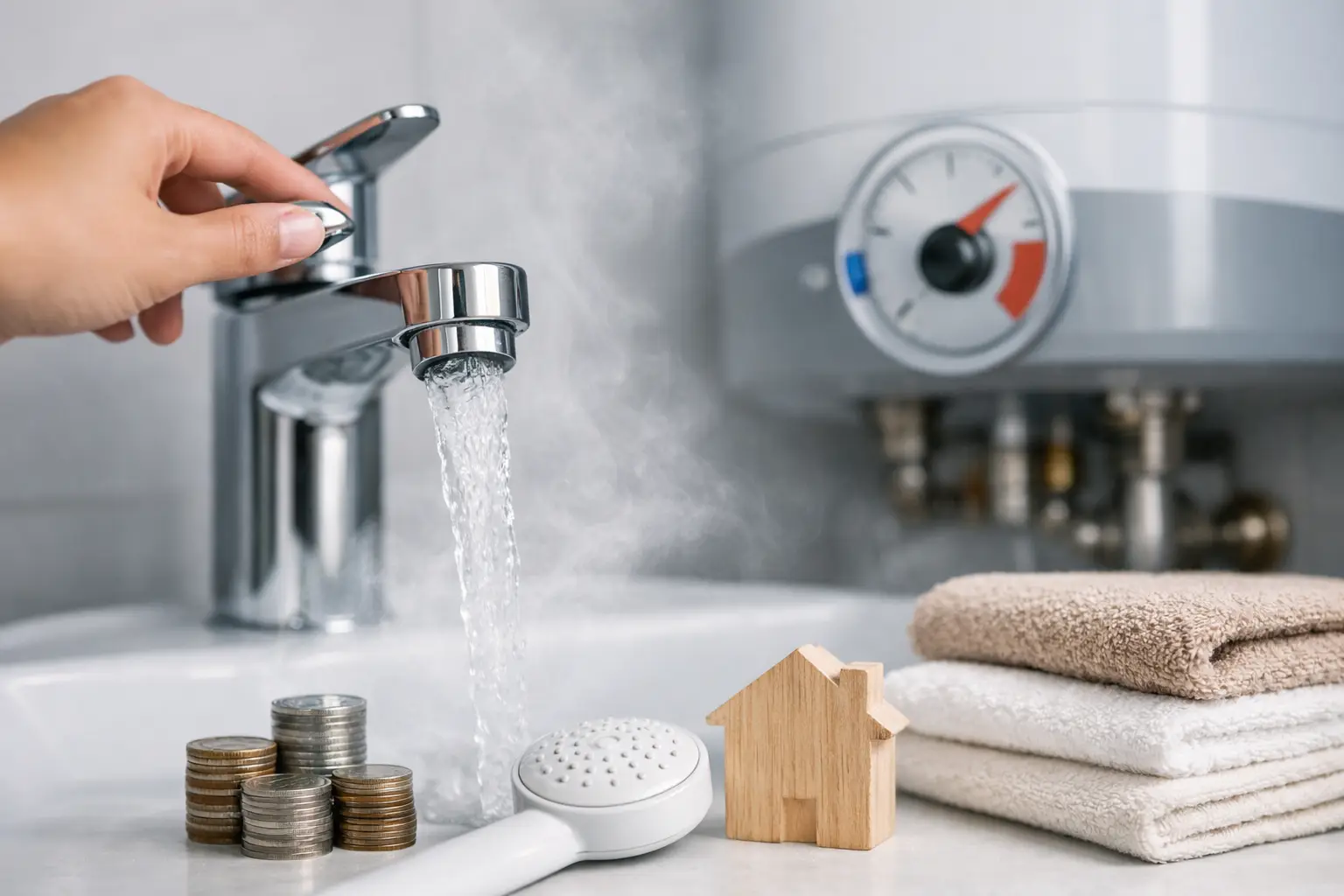 Comment réduire consommation eau chaude